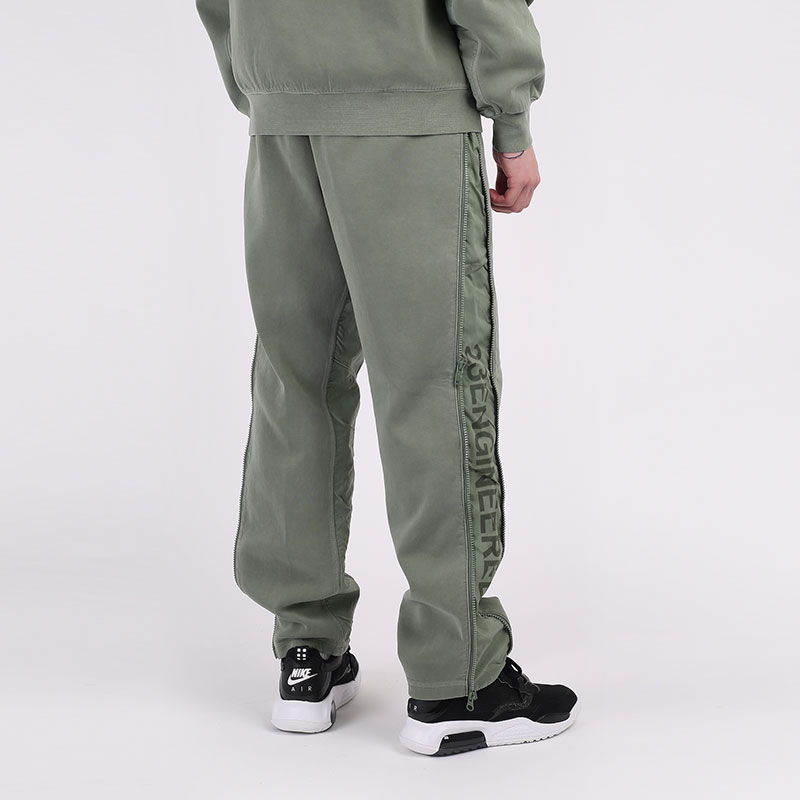 мужские зеленые брюки Jordan 23 Engineered Fleece Trousers CT2918-313 - цена, описание, фото 6